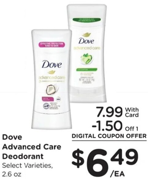 Dove Advanced Care Deodorant