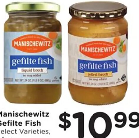 Manischewitz Gefilte Fish