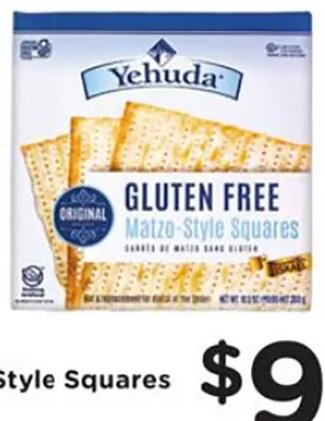 Yehuda Matzo-Style Squares