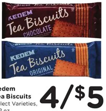 Kedem Tea Biscuits at Fred Meyer