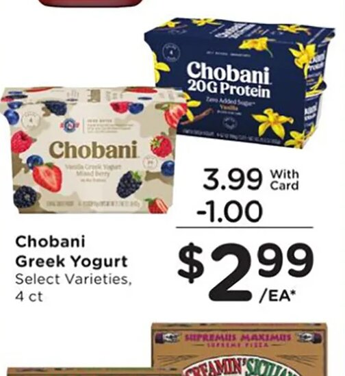 Chobani Greek Yogurt