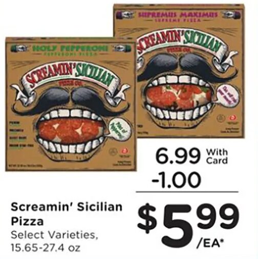 Screamin' Sicilian Pizza