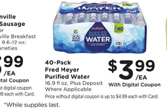 Fred Meyer Purified Water