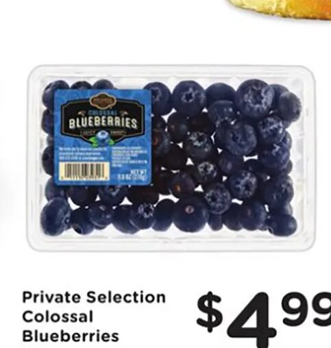 Private Selection Colossal Blueberries at Fred Meyer