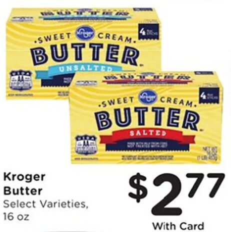Kroger Butter