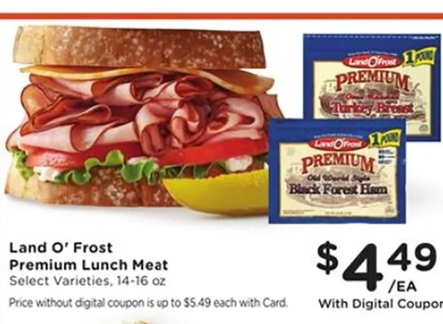 Land O' Frost Premium Lunch Meat at Fred Meyer