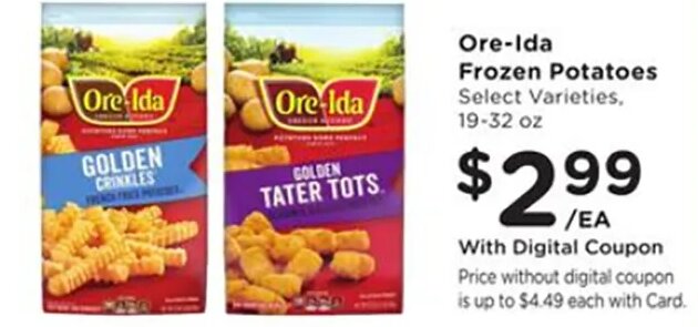 Ore-Ida Frozen Potatoes