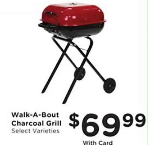 Walk-A-Bout Charcoal Grill