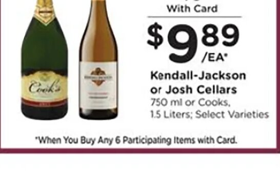 Kendall-Jackson or Josh Cellars
