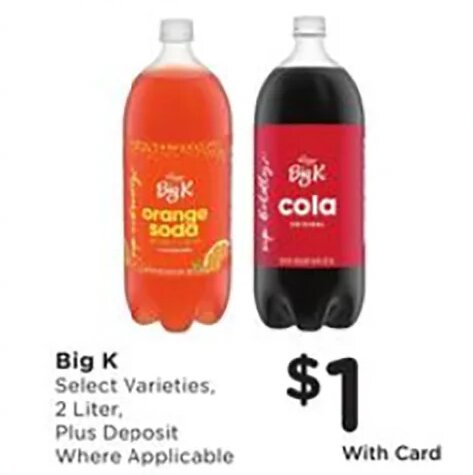 Big K Soda at Fred Meyer