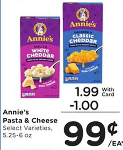Annie's Pasta & Cheese at Fred Meyer