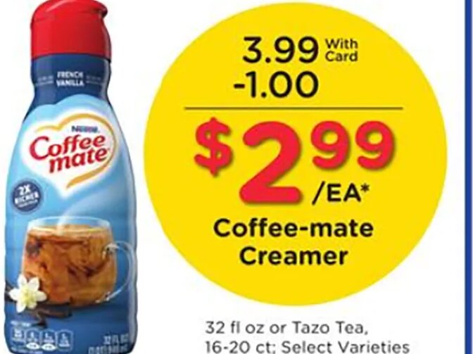 Coffee-mate Creamer