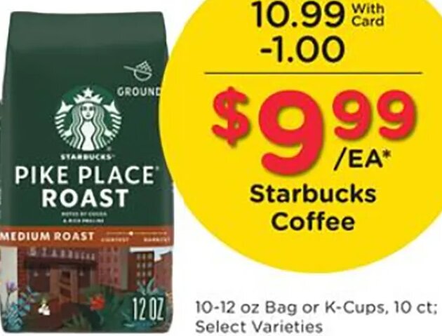Starbucks Coffee at Fred Meyer