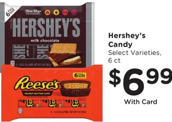 Hershey's Candy at Fred Meyer