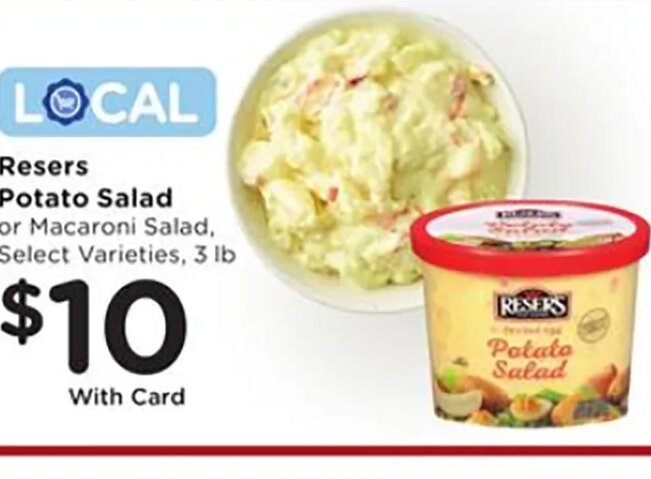 Resers Potato Salad at Fred Meyer