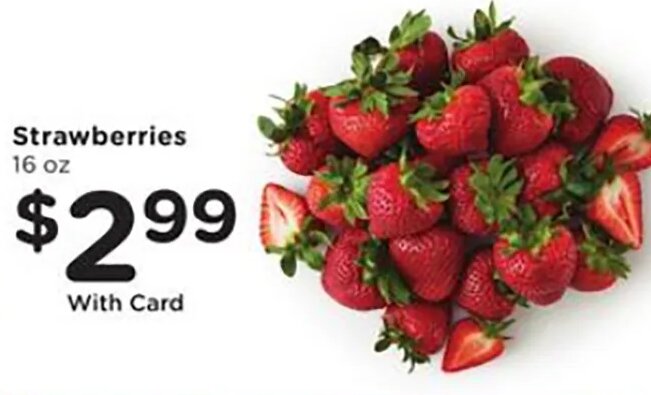 Strawberries at Fred Meyer
