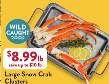 Large Snow Crab Clusters