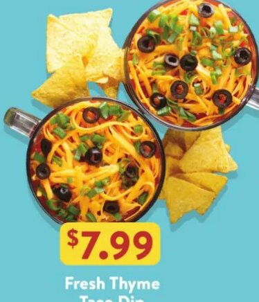 Fresh Thyme Taco Dip
