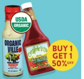 Organicville Condiments or Dressings
