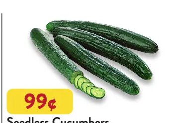 Seedless Cucumbers
