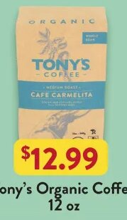 Tony's Organic Coffee