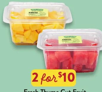 Fresh Thyme Cut Fruit