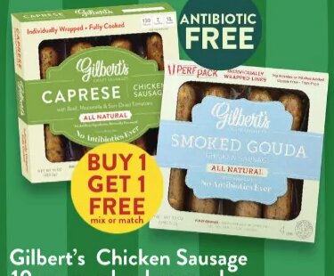 Gilbert's Chicken Sausage