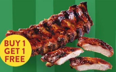 All-Natural Baby Back Pork Ribs