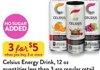 Celsius Energy Drink at Fresh Thyme
