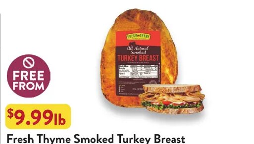 Fresh Thyme Smoked Turkey Breast at Fresh Thyme
