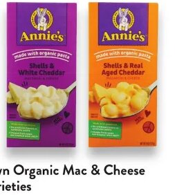 Annie's Homegrown Organic Mac & Cheese