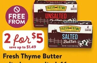 Fresh Thyme Butter