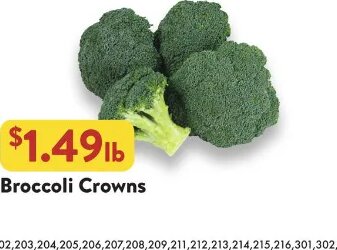 Broccoli Crowns