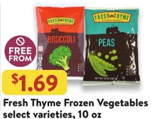 Fresh Thyme Frozen Vegetables