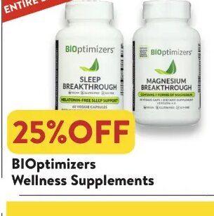 BIOptimizers Wellness Supplements