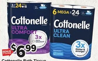 Cottonelle Bath Tissue at Giant Food