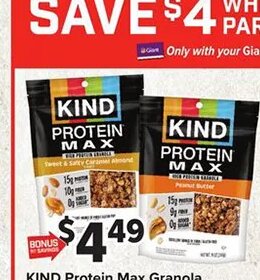 KIND Protein Max Granola