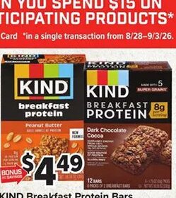 KIND Breakfast Protein Bars