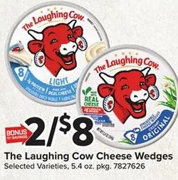 The Laughing Cow Cheese Wedges