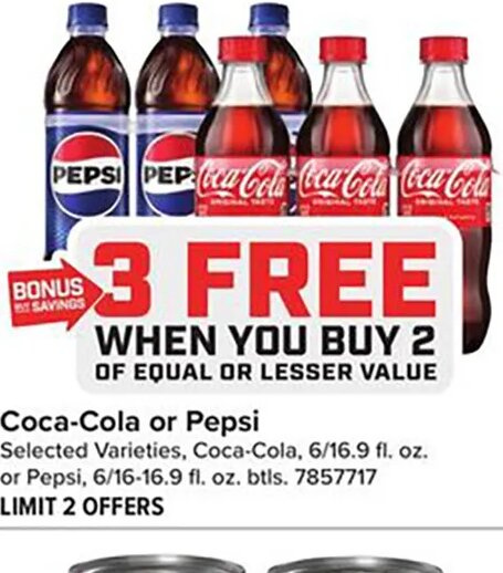 Coca-Cola or Pepsi