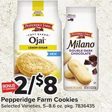 Pepperidge Farm Cookies
