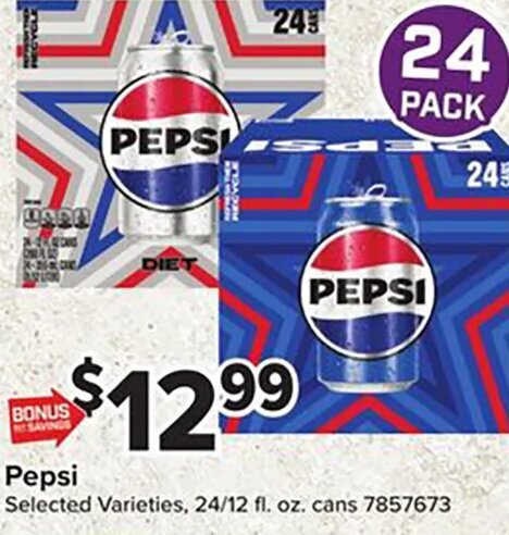 Pepsi at Giant Food