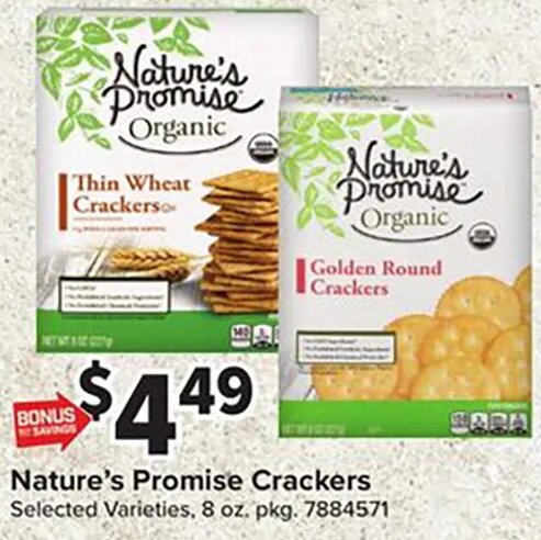 Nature's Promise Crackers