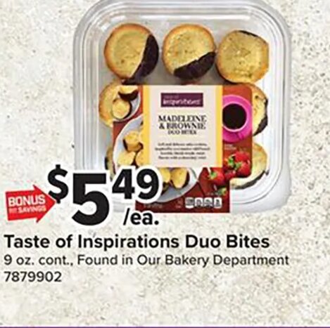 Taste of Inspirations Duo Bites