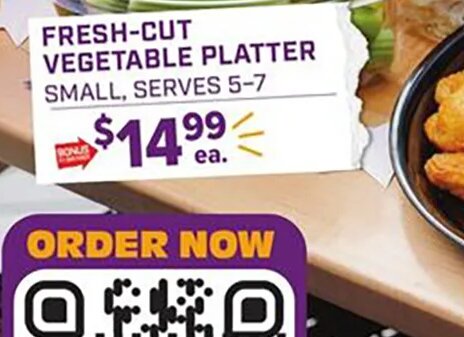 Fresh-Cut Vegetable Platter