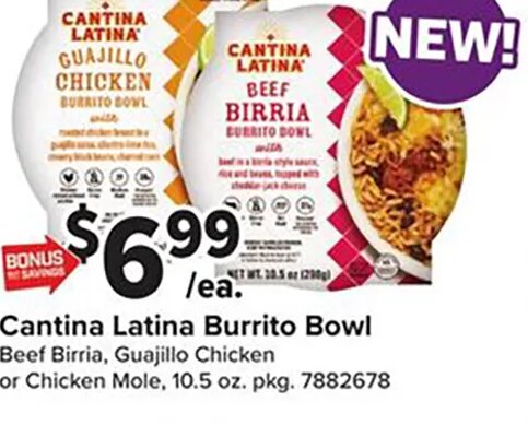 Cantina Latina Burrito Bowl