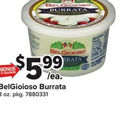 BelGioioso Burrata