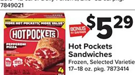 Hot Pockets Sandwiches