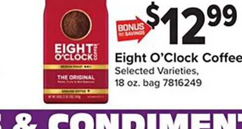Eight O'Clock Coffee