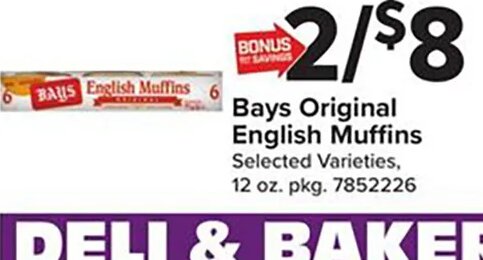 Bays Original English Muffins